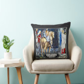 ウィリアム・モリス・エンジェルとの聖書の聖句プリント クッション (椅子)