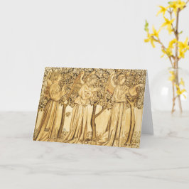 ウィリアム・モリス・エンゼルス・アンド・ツリー・グリーティング・カード カード