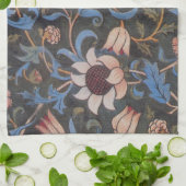 ウィリアム・モリス・エヴェンロード織フローラアート キッチンタオル (折り畳み)