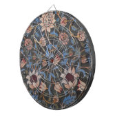 ウィリアム・モリス・エヴェンロード織フローラアート ダーツボード (正面右)