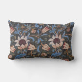 ウィリアム・モリス・エヴェンロード織フローラアート ランバークッション (裏面)