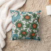 ウィリアム・モリス・オレンジオーチャード クッション (ブランケット)