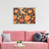 ウィリアム・モリス・オレンジカレー キャンバスプリント (インサイチュ (リビング))