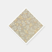 ウィリアム・モリス・オークとアコーンカクテルナプキンズ スタンダードカクテルナプキン (角)