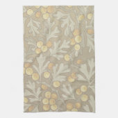 ウィリアム・モリス・オークとアコーンキッチンタオル キッチンタオル (縦)