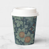 ウィリアム・モリス・オーチャードパターンアート 紙コップ (右)