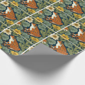 ウィリアム・モリス・カエルのインスピレーション ラッピングペーパー (角)