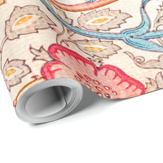 ウィリアム·モリス·カーネーション ラッピングペーパー (ロールコーナー)