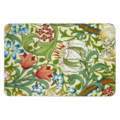 ウィリアム・モリス・ガーデン・リリー壁紙 マグネット (横)