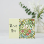 ウィリアム・モリス・ガーデン・リリー素晴らし壁紙 ポストカード (スタンド正面)