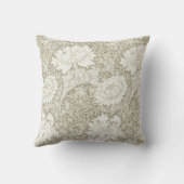 ウィリアム・モリス・キクアイボリー クッション (裏面)