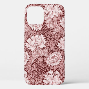 ウィリアム・モリス・キク・マルーン iPhone 12ケース