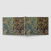 ウィリアム・モリス – キジ鳥の木の植物学 ゲストブック (全面)