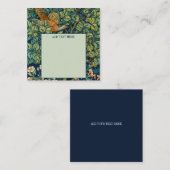 ウィリアム・モリス「キジ」デザイン ノートカード (正面/裏面)