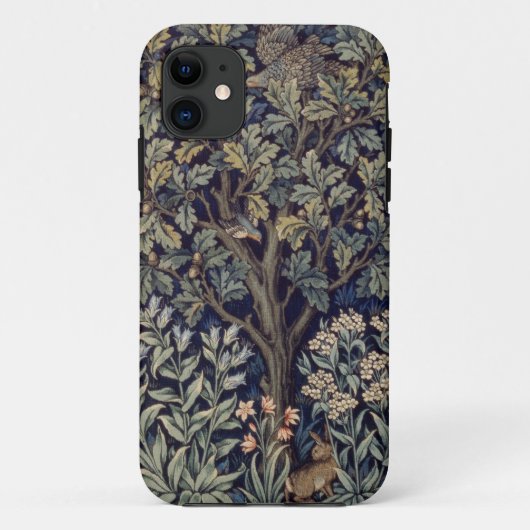 ウィリアム・モリス キジ 鳥 木 立 森 Case-Mate iPhoneケース (裏面)