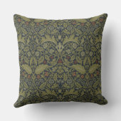 ウィリアム・モリス：キャンピオン装飾用クッション クッション (裏面)