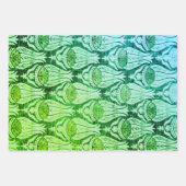 ウィリアム・モリス・ギフト包装紙フラットシート ラッピングペーパーシート (正面)