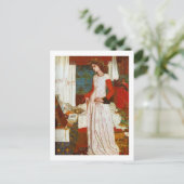 ウィリアム・モリス – クイーン・グインヴェア ポストカード (スタンド正面)