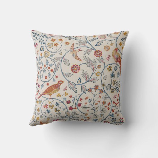 ウィリアム・モリス クッション (裏面)