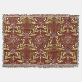 ウィリアム・モリス・クリスマス スローブランケット