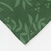 ウィリアム・モリス・クリスマス フリースブランケット (角)