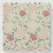 ウィリアム・モリス・クレイフローラプレラファエリートヴィンテージ ストーンコースター (正面)