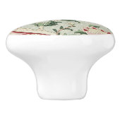 ウィリアム・モリス・クレイフローラプレラファエリートヴィンテージ セラミックノブ (側面)