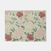 ウィリアム・モリス・クレイフローラプレラファエリートヴィンテージ ドアマット (正面)