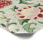 ウィリアム・モリス・クレイフローラプレラファエリートヴィンテージ ポスター (コーナー)