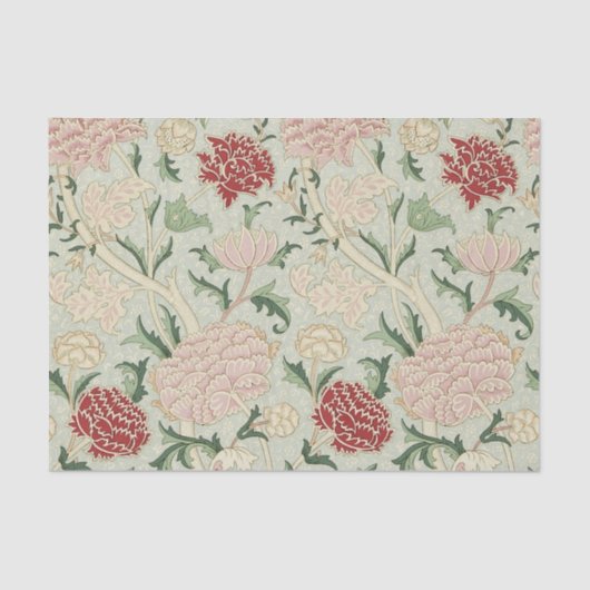 ウィリアム・モリス・クレイフローラプレラファエリートヴィンテージ 薄葉紙 (正面)