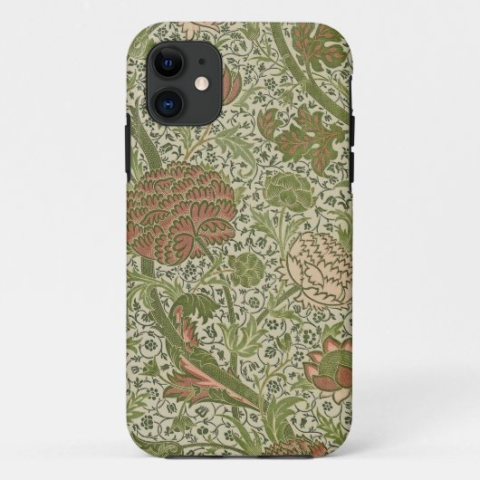 ウィリアム・モリス クレヨンセージ 花 フラワー ボタニカル Case-Mate iPhoneケース (裏面)