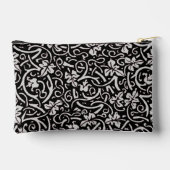 ウィリアム・モリス・グラフェビンつる植物リーフ・パターン アクセサリーポーチ (裏面)