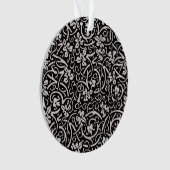 ウィリアム・モリス・グラフェビンつる植物リーフ・パターン オーナメント (正面)