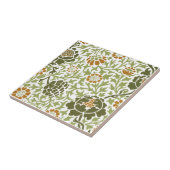 ウィリアム・モリス・グラフトンフローラルパターン タイル (側面)