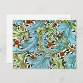 ウィリアム・モリス – グランビル ポストカード (正面/裏面)