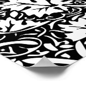 ウィリアム・モリス・グレープパターン壁紙 ポスター (角)