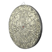 ウィリアム・モリス・グレープビーネのセージ壁紙 ダーツボード (正面右)