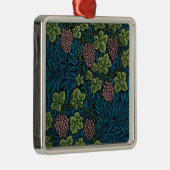ウィリアム・モリス・グレープヴィン・パターン(ワインつる植物) メタルオーナメント (右)