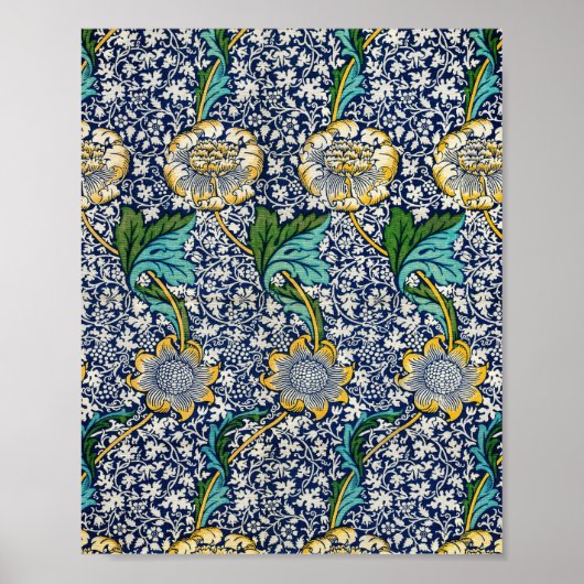 ウィリアム・モリス・ケネットの有名なパターン ポスター (正面)