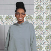 ウィリアム・モリス・ケmscottツリーアールヌーボー・バード タイル