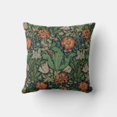 ウィリアム・モリス・コンプトン壁紙クラシック クッション (裏面)