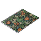 ウィリアム・モリス・コンプトン壁紙クラシック ノートブック (左側)