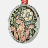 ウィリアム・モリス・コンプトン壁紙クラシック メタルオーナメント (左)