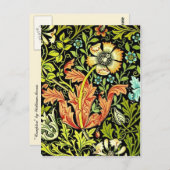 ウィリアム・モリス「コンプトン」 ポストカード (正面/裏面)