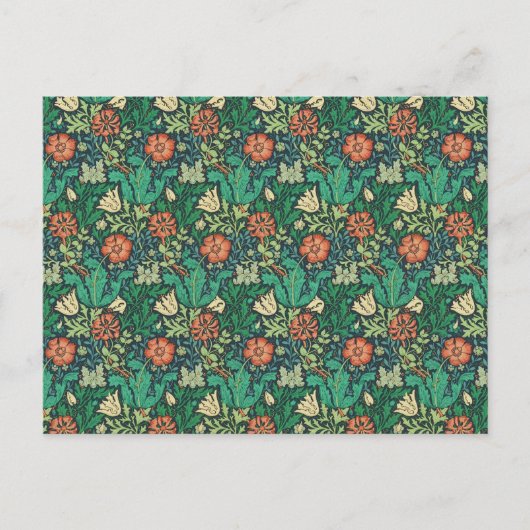 ウィリアム・モリス「コンプトン」 ポストカード (正面)