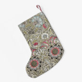 ウィリアム・モリス・コーンクル壁紙フローラ スモールクリスマスストッキング (裏面 (吊り時))