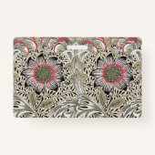 ウィリアム・モリス・コーンクル壁紙フローラ バッジ (裏面)