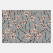 ウィリアム・モリス・コーンクル壁紙フローラ ラッピングペーパーシート (正面3)