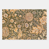 ウィリアム・モリス・コーンクル壁紙フローラ ラッピングペーパーシート (正面2)