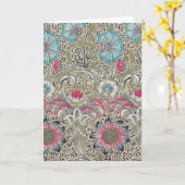 ウィリアム・モリス・コーンクル カード (黄色い花)